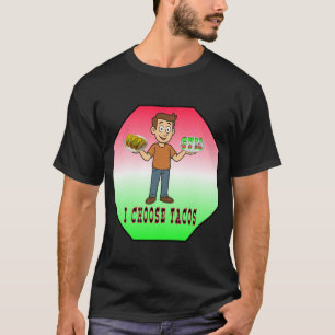 T-shirt Je Choisis Tacos Drôle Gym vs Tacos Design