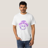 T-shirt Je Choisis Violence Ghost Funny Sketch (Devant entier)