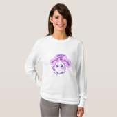 T-shirt Je Choisis Violence Ghost Funny Sketch (Devant entier)