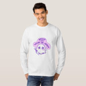 T-shirt Je Choisis Violence Ghost Funny Sketch (Devant entier)