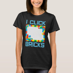 T-shirt Je clique sur Briques Creative Building Block Set
