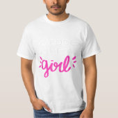 T-shirt Je Code Comme Une Fille Drôle Binary Coding Ordina (Devant)