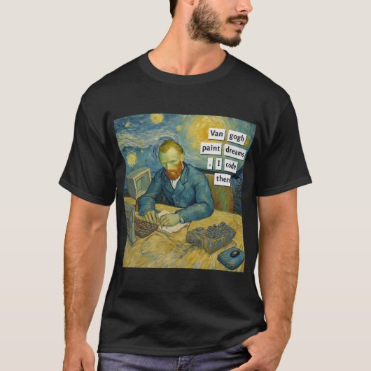 T-shirt Je code mes rêves | Programmeur de programmation d (Devant)