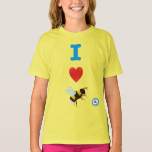 T-shirt Je Coeur Bumble Bees Girls