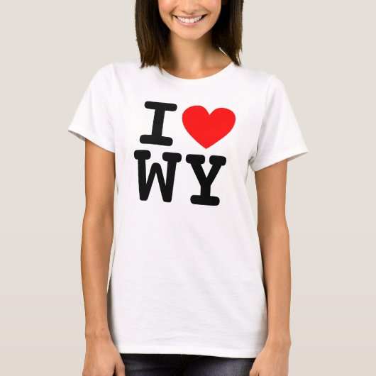 T-shirt Je Coeur chemise WY (Devant)