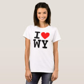 T-shirt Je Coeur chemise WY (Devant entier)