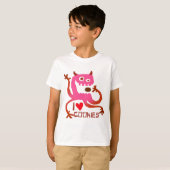 T-shirt Je * Coeur* Cookies — chemise (Devant entier)