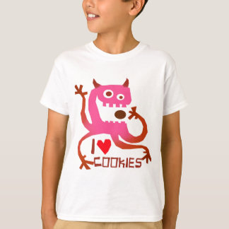 T-shirt Je * Coeur* Cookies — chemise