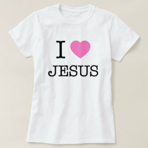 T-shirt Je Coeur Jésus