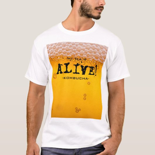 T-shirt Je coeur Kombucha (Devant)