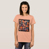 T-shirt Je Coeur Les Chats ! Collage (Devant entier)