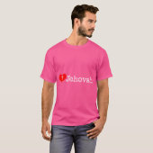 T-shirt Je Coeur l'Éternel (Devant entier)