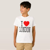 T-SHIRT JE COEUR LONDRES (Devant entier)