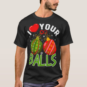 T-shirt Je Coeur Vos Boules - Funny Gay Christmas Premium