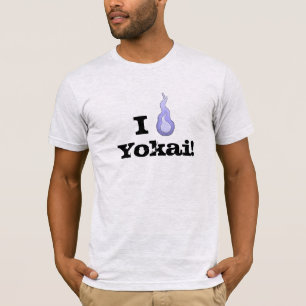 T-shirt Je Coeur Yokai ! Hitodama Fireball