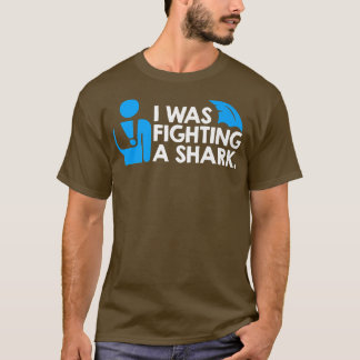 T-shirt Je combattais un requin