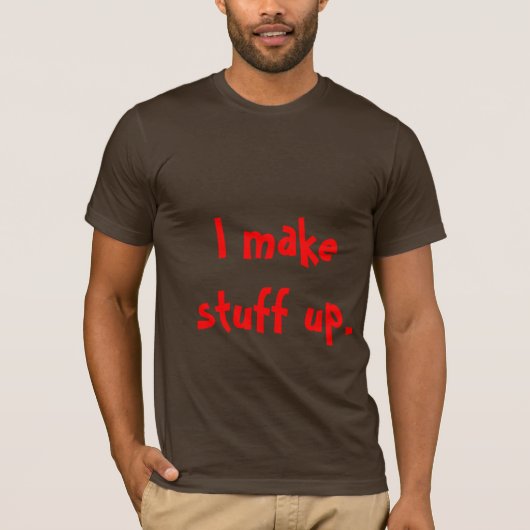 T-shirt Je compose la substance (Devant)