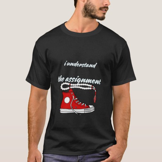 T-shirt je comprends la chemise d'affectation (Devant)