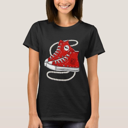 T-shirt Je Comprends L'Ignment Chaussures Mignonnes Comma (Devant)