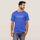 T-shirt je comprends ses onomatopées. (Devant entier)