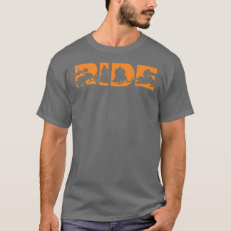 T-shirt Je conduis mon véhicule neige