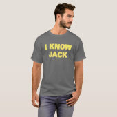 T-shirt Je connais Jack (Devant entier)