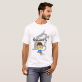 T-shirt Je connais Kung Fu (Devant entier)