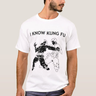 T-shirt Je connais Kung Fu