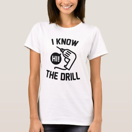 T-shirt Je Connais L'Exercice (Devant)
