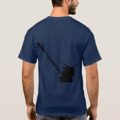 T-SHIRT JE CONSTRUIS LE DRAPEAU PATRIOTIQUE OPÉRANT (Dos)