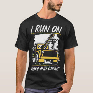 T-shirt Je Coups Sur Des Hooks Et Des Chaînes Chaînes Chau