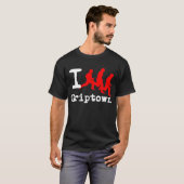 T-shirt Je cours Griptown par : Tee - shirt de Durty (Devant entier)