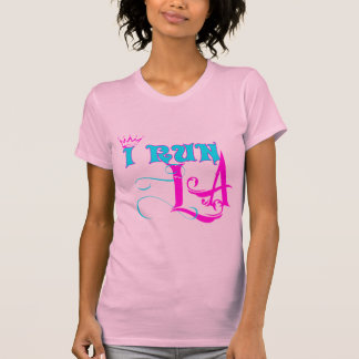 T-shirt Je cours la LA