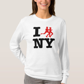 T-shirt Je cours New York