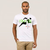T-shirt Je cours STL (Devant entier)