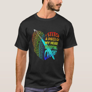 T-shirt Je Crache Un Morceau De Mon Coeur Dans Tout Ce Que