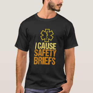 T-shirt Je Crée Des Avis De Sécurité