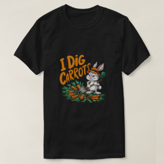T-shirt Je creuse des carottes