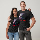 T-shirt Je creuse des lasers (Unisexe)
