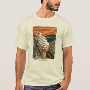 T-shirt Je crie la crème glacée