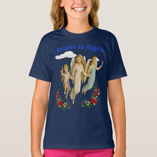 T-shirt Je crois aux anges (Devant)