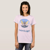 T-shirt Je crois aux anges (Devant entier)