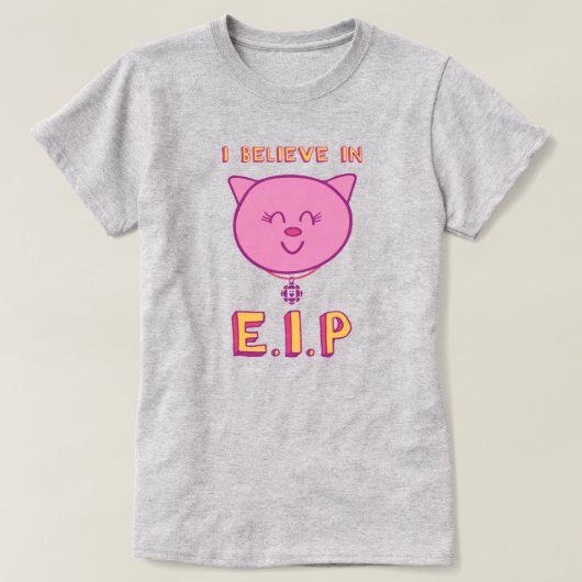 T-shirt Je crois aux femmes de l'E.I.P (Design devant)
