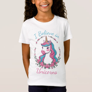 T-Shirt Je crois aux licornes