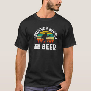 T-shirt Je Crois En Bigfoot