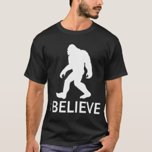 T-shirt Je crois en Bigfoot