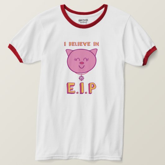 T-shirt Je crois en E.I.P Hommes/Unisex (Design devant)