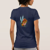T-shirt Je crois en elfes, fées, lutins, Unico… (Dos)