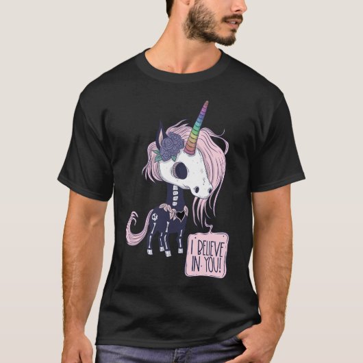 T-shirt Je Crois En Toi Unicorn (Devant)