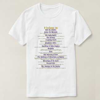 T-shirt Je crois en... version 2